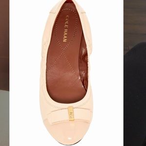 Cole Haan Elsie Ballet II Nude Patent SZ 7